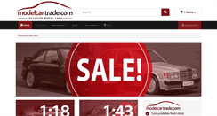 Desktop Screenshot of modelcartrade.com